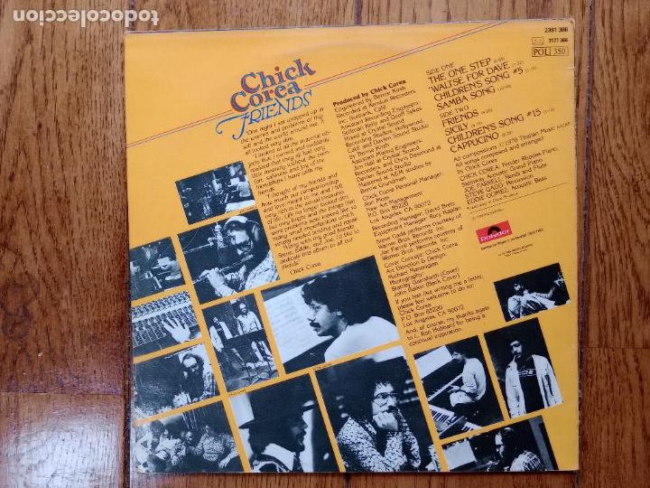 Discos de vinilo: Chick Corea - Friends - Foto 2