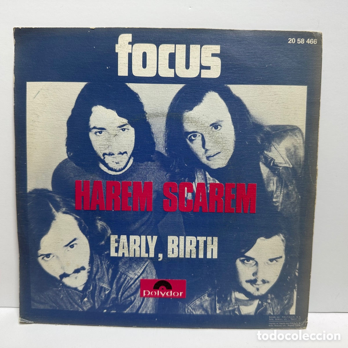 Discos de vinilo: Focus - Harem Scarem (7&rdquo;, Single) - Foto 2