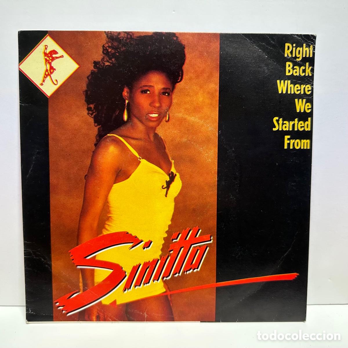 Discos de vinilo: Sinitta - Right Back Where We Started From (7&rdquo;, Single) - Foto 1