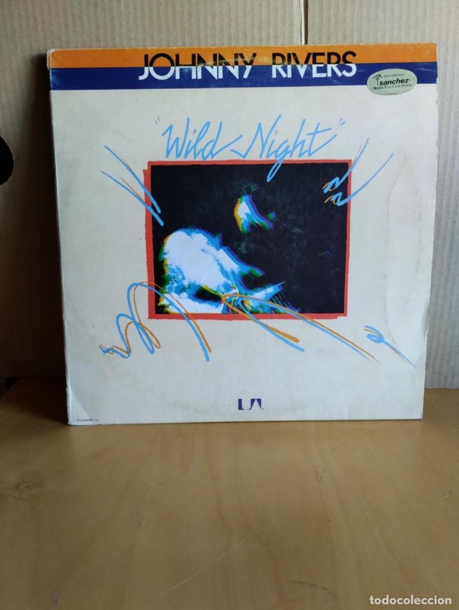 Discos de vinilo: JOHNNY RIVERS ---- WILD NIGHT - Foto 1