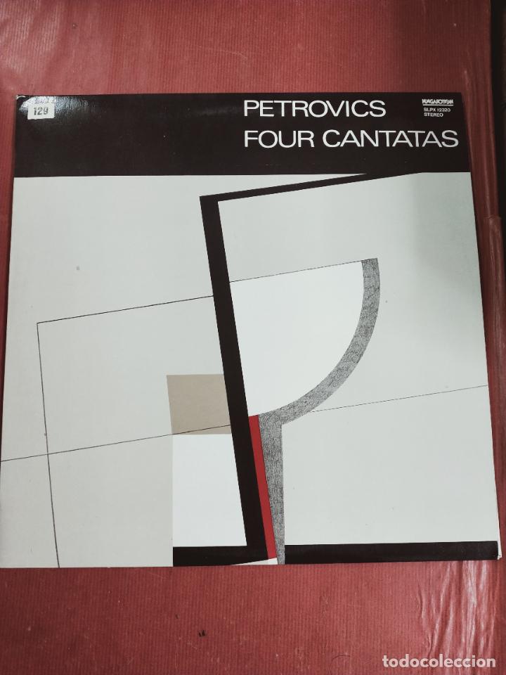 Discos de vinilo: EMIL PETROVICS - FOUR CANTATAS - LP 1981. - Foto 1