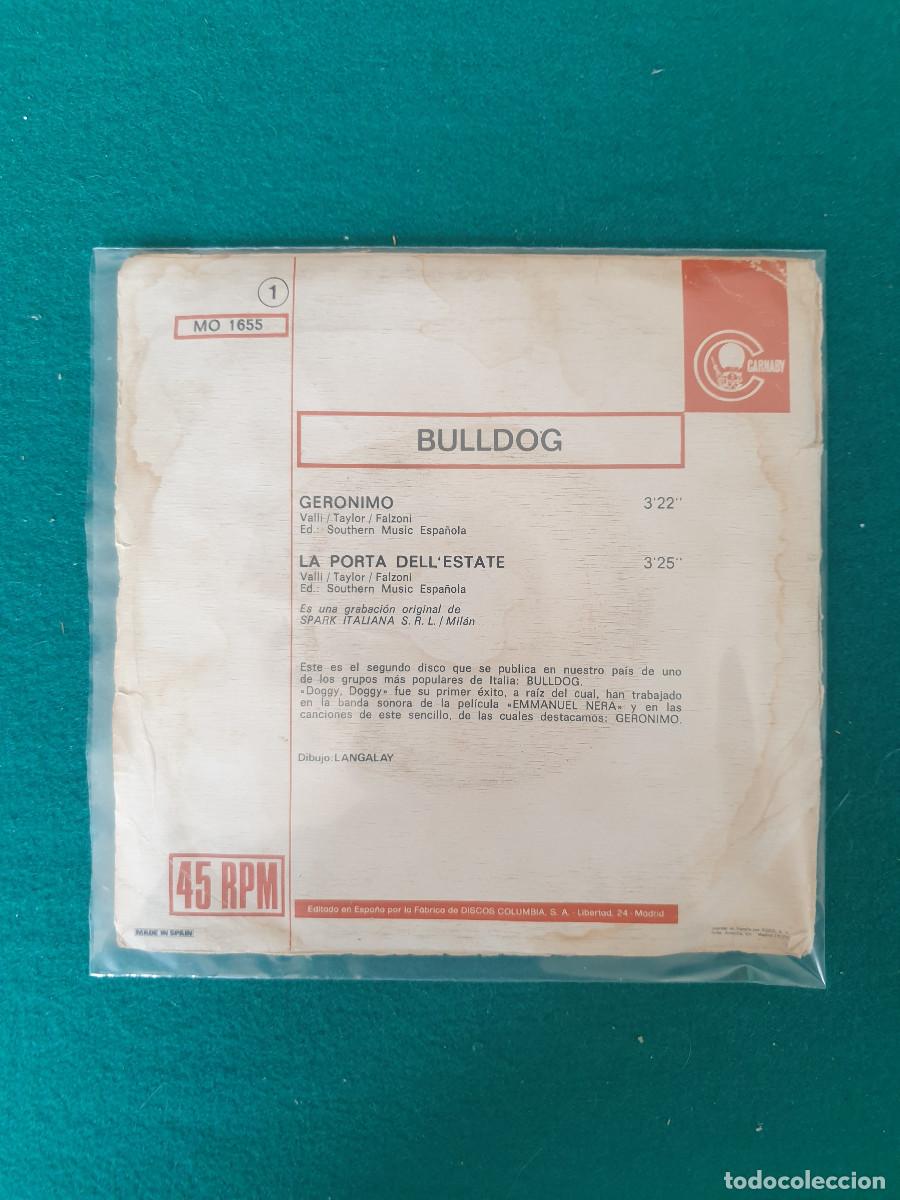 Discos de vinilo: Bulldog &ndash; Ger&oacute;nimo ... - Foto 2