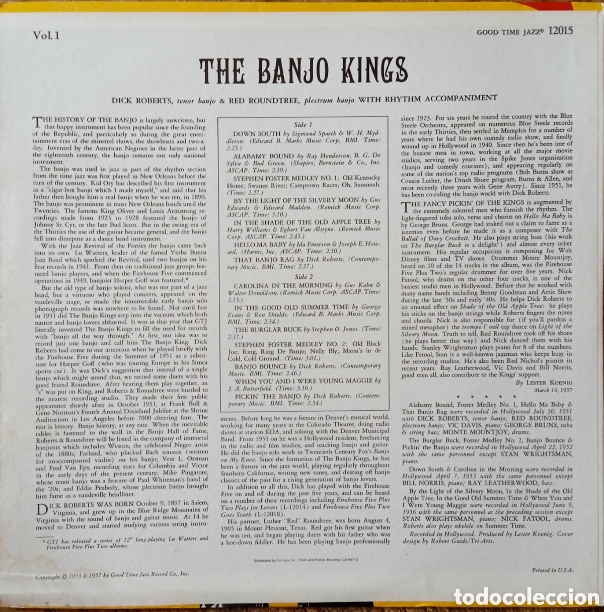 Discos de vinilo: Disco de vinilo Banjo Kings - Foto 2
