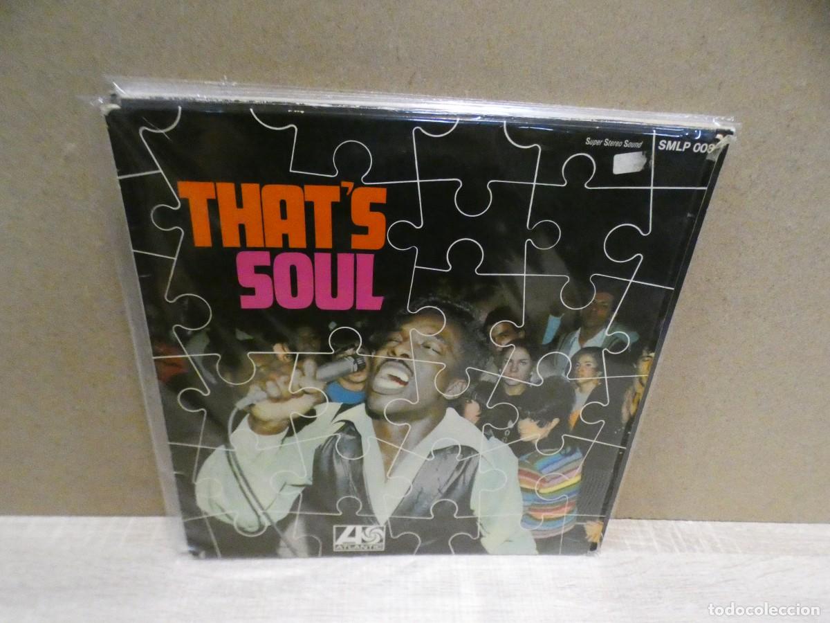 Discos de vinil: ARKANSAS1980 LOTT214 LP ACUSA CIERTO USO RECOPILATORIO THAT'S SOUL EN ATLANTIC