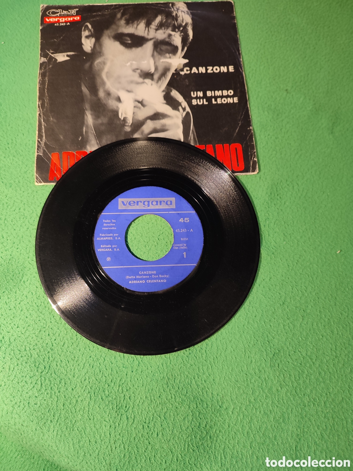 Discos de vinilo: Adriano Celentano - Canzone - Foto 2