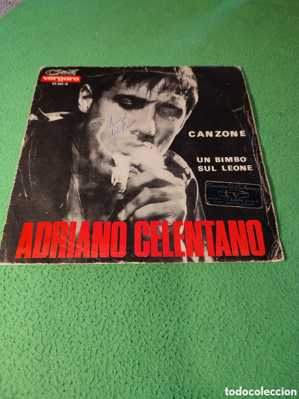 Discos de vinilo: Adriano Celentano - Canzone - Foto 1