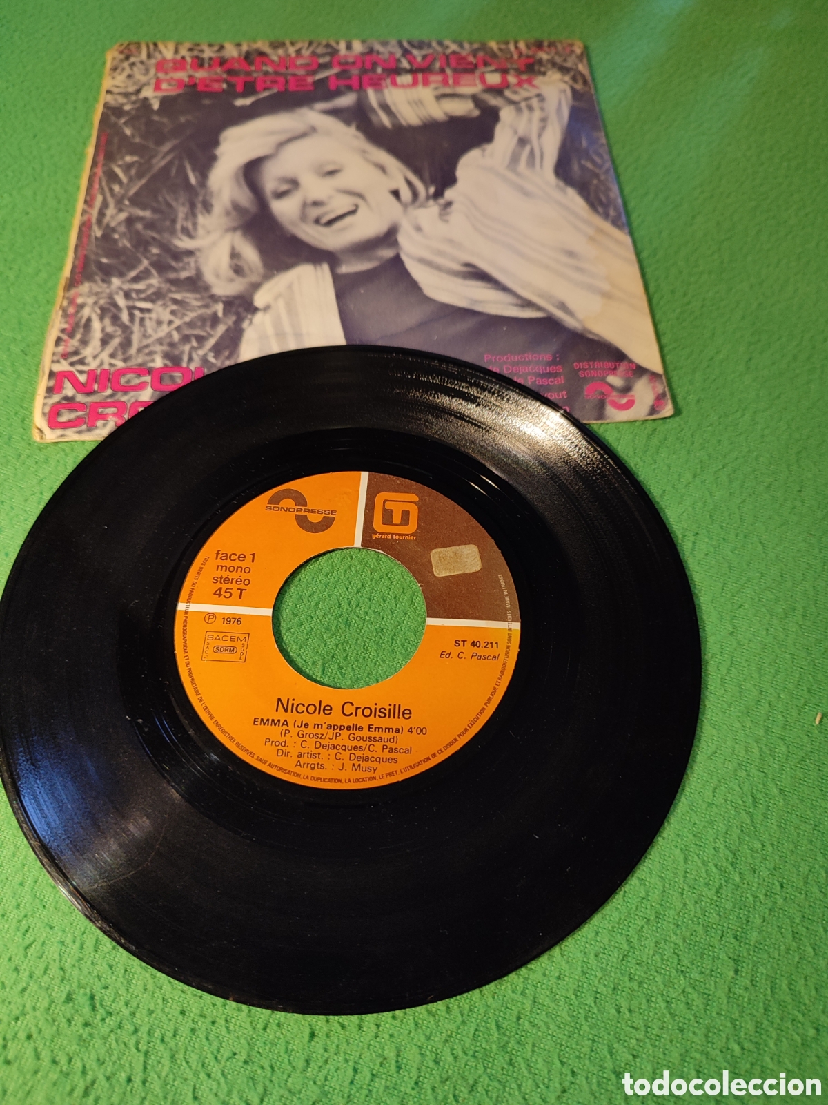 Discos de vinilo: Nicole Croisille - Emma - Foto 2