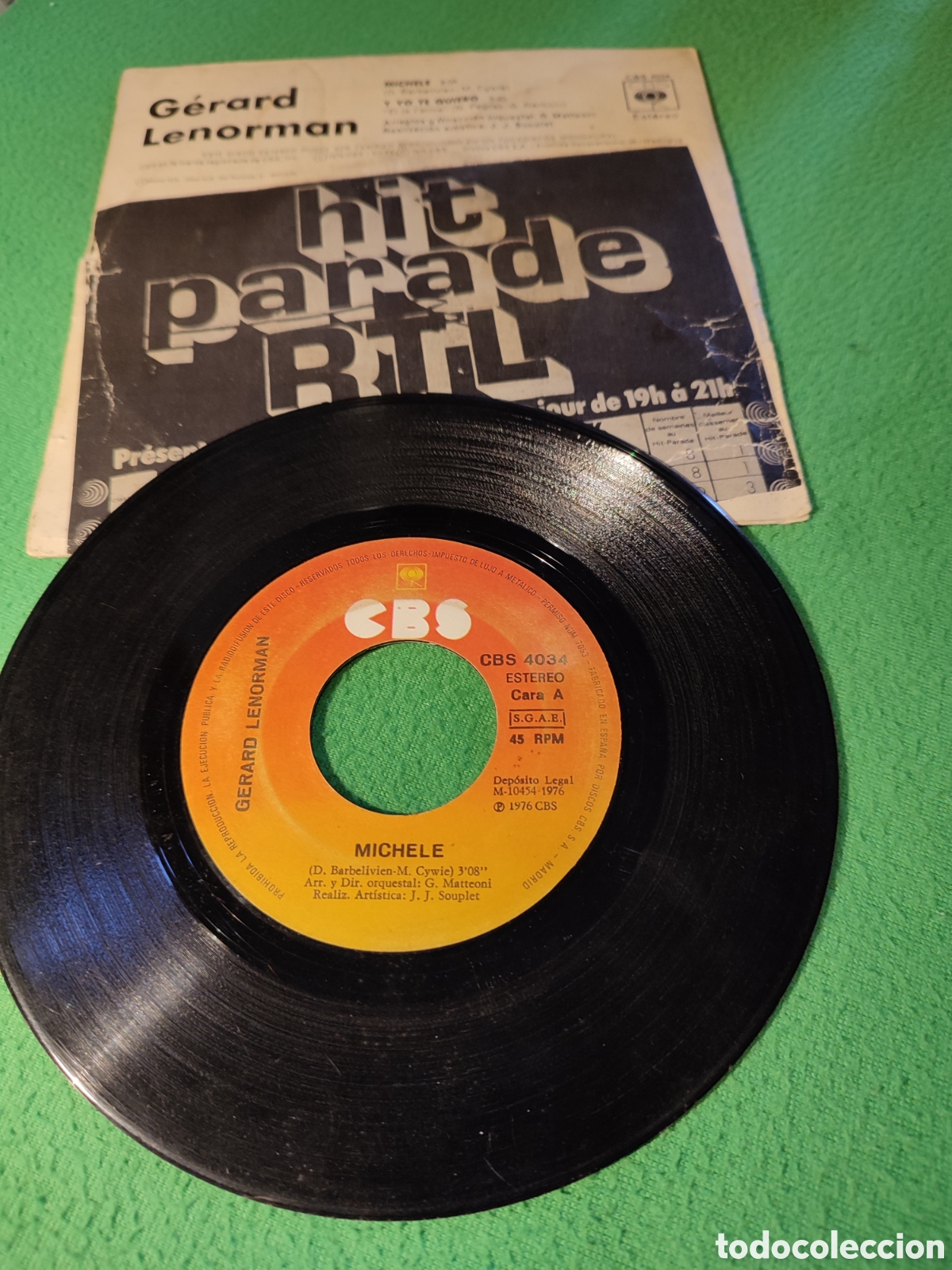 Discos de vinilo: Gerard Lenorman - Michele - Foto 2