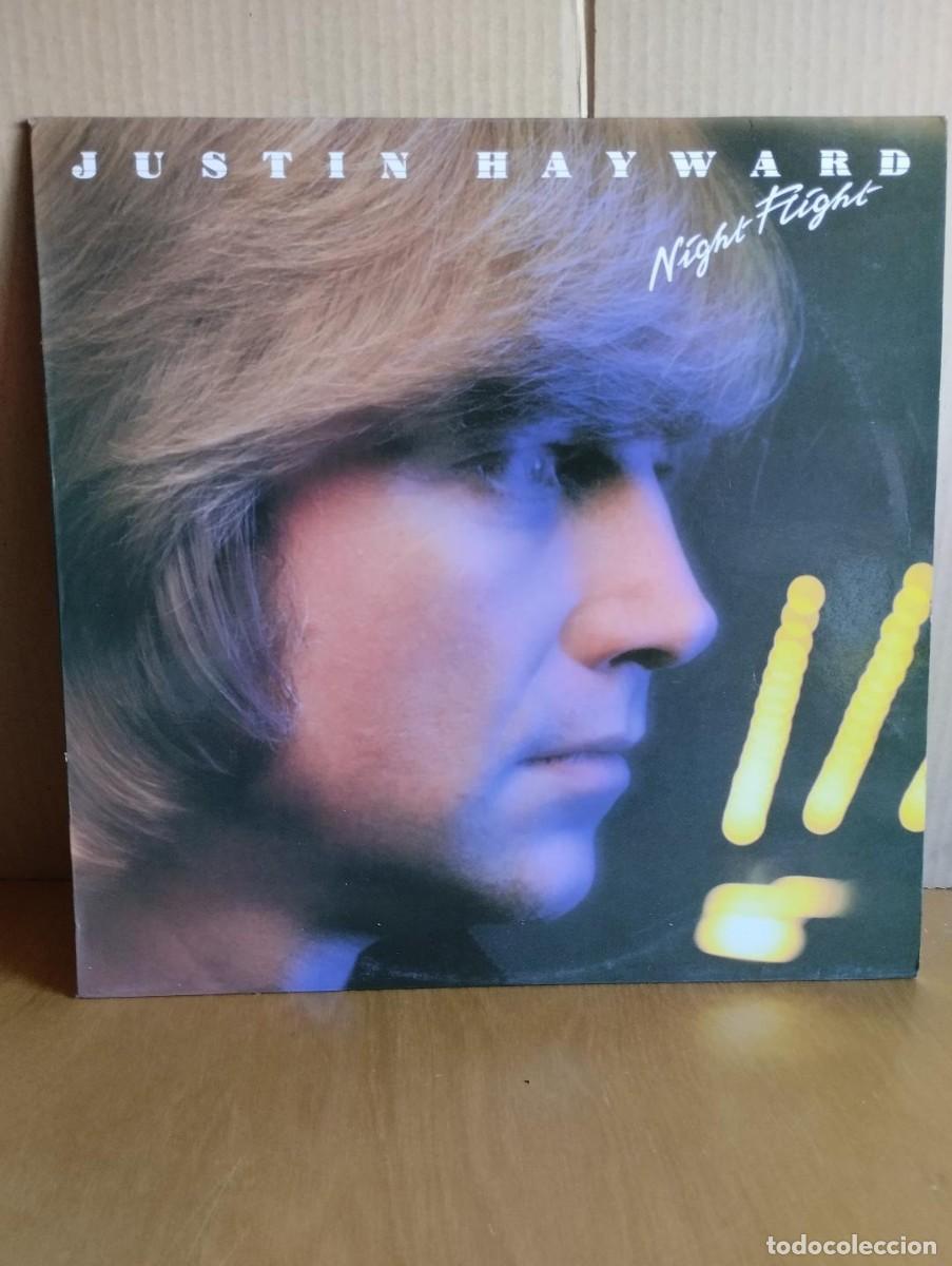 Discos de vinilo: JUSTIN HAYWARD ---- NIGHT FLIGHT - Foto 1