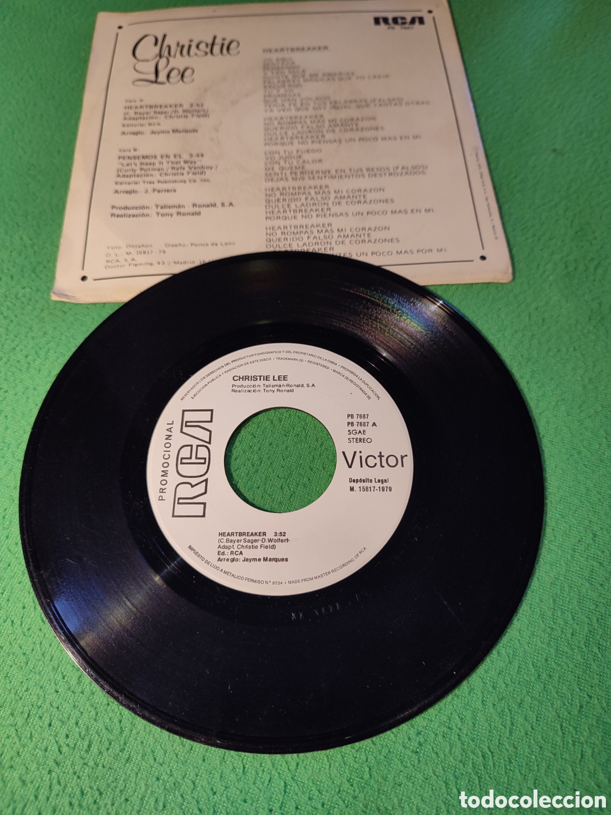 Discos de vinilo: Christie Lee - Heartbreakers - Foto 2