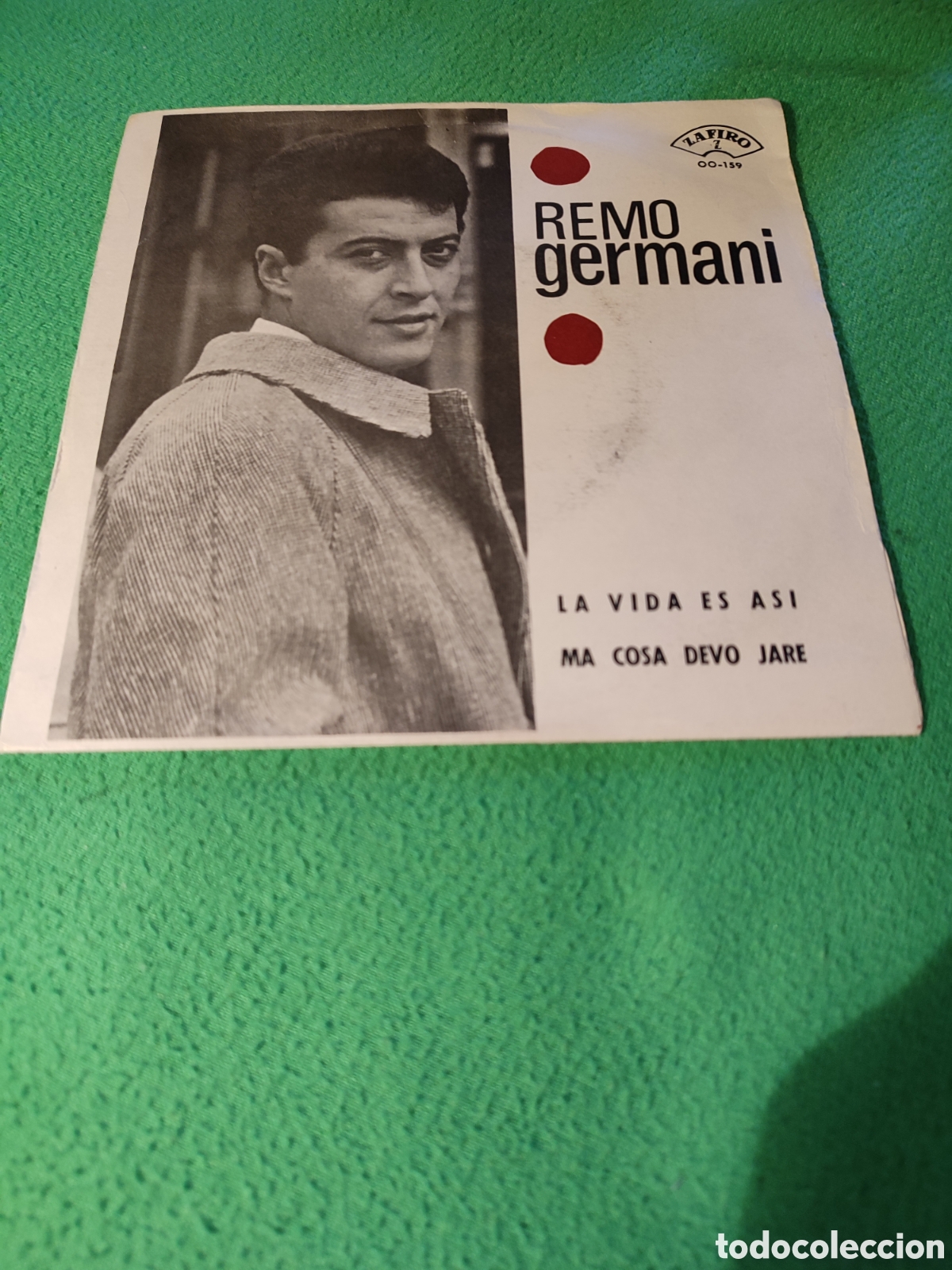 Discos de vinilo: Remo Germ&aacute;ni - La vida es as&iacute; - Foto 1