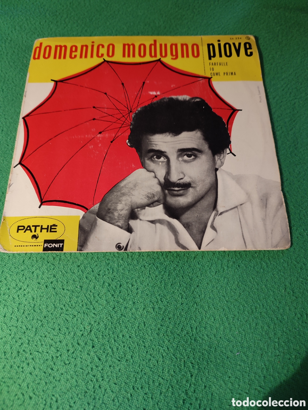 Discos de vinilo: Domenico Modugno,Piove + 3 - Foto 1