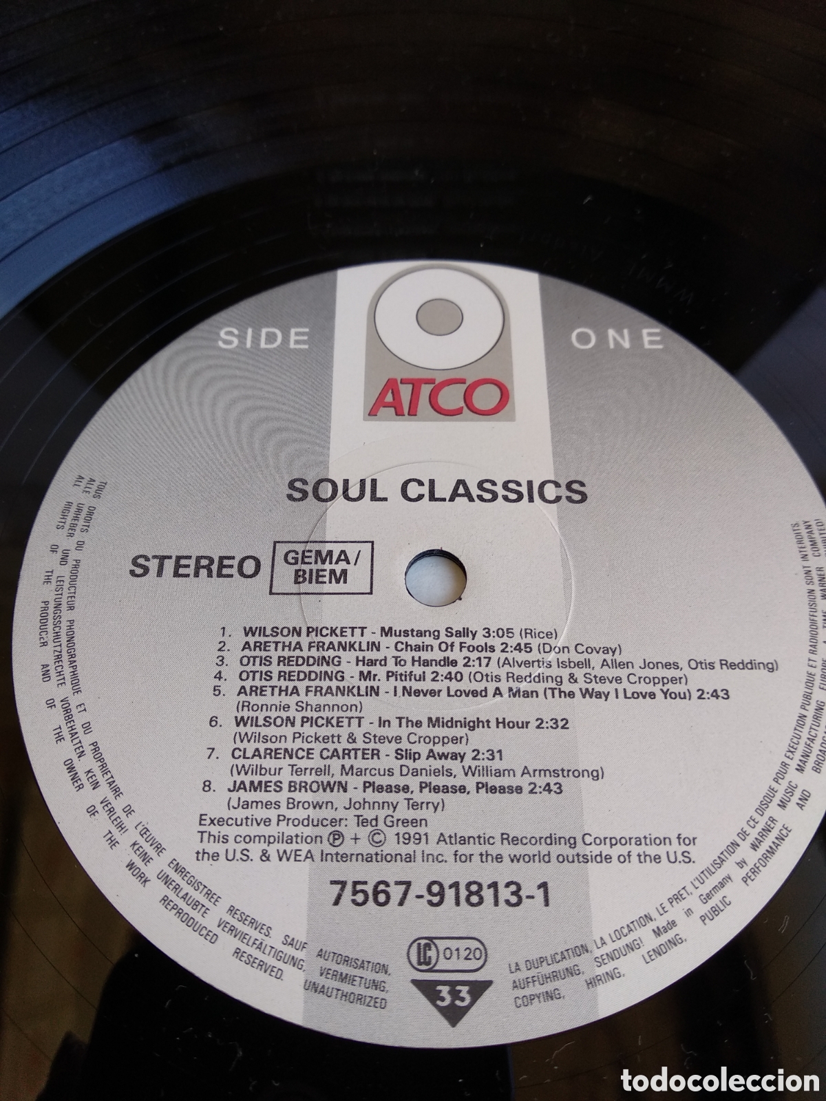 Discos de vinilo: SOUL CLASSICS, THE COMMITMENTS, GERMANY, ATCO, 1991, XX - Foto 4