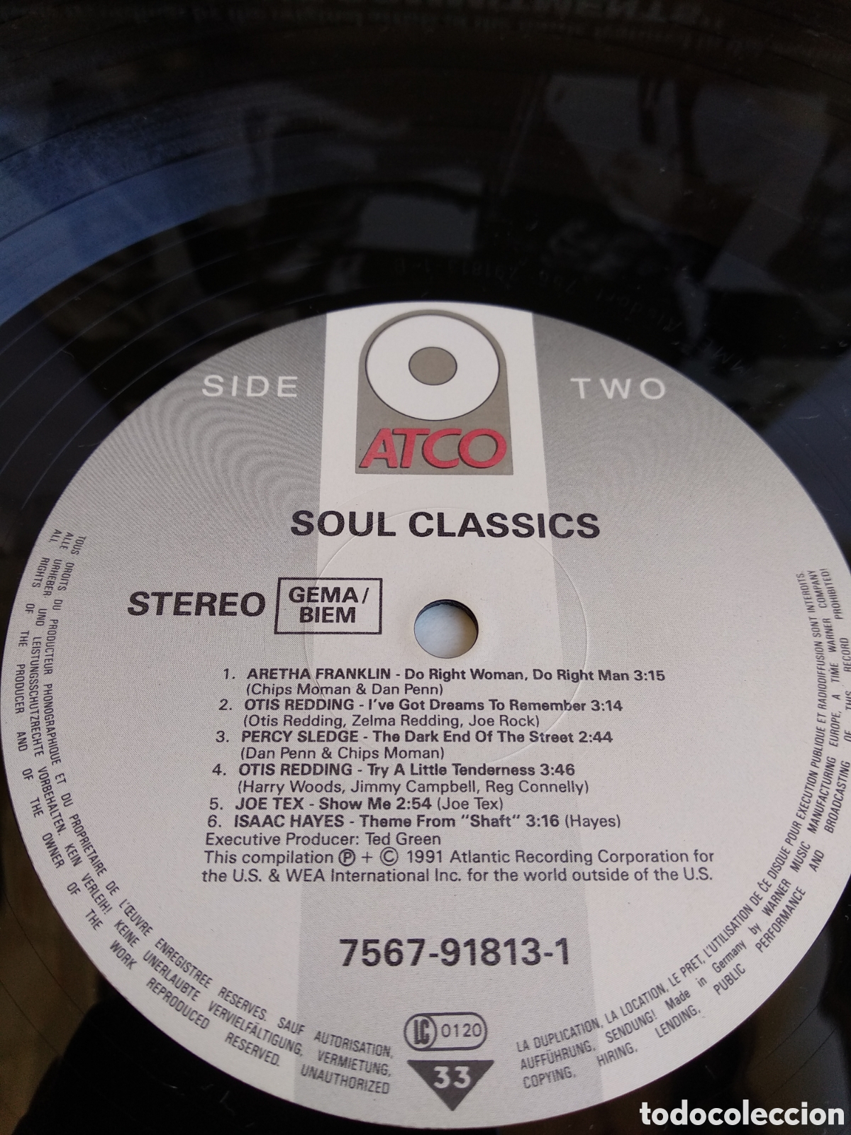 Discos de vinilo: SOUL CLASSICS, THE COMMITMENTS, GERMANY, ATCO, 1991, XX - Foto 3