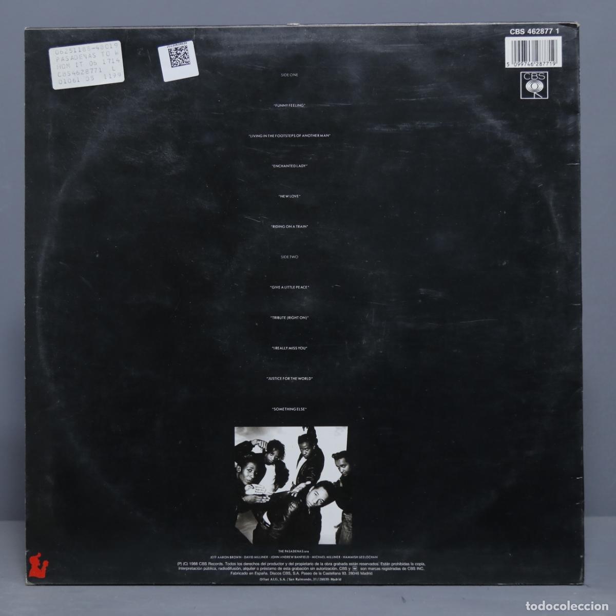 Discos de vinilo: LP. The Pasadenas &ndash; To Whom It May Concern - Foto 2