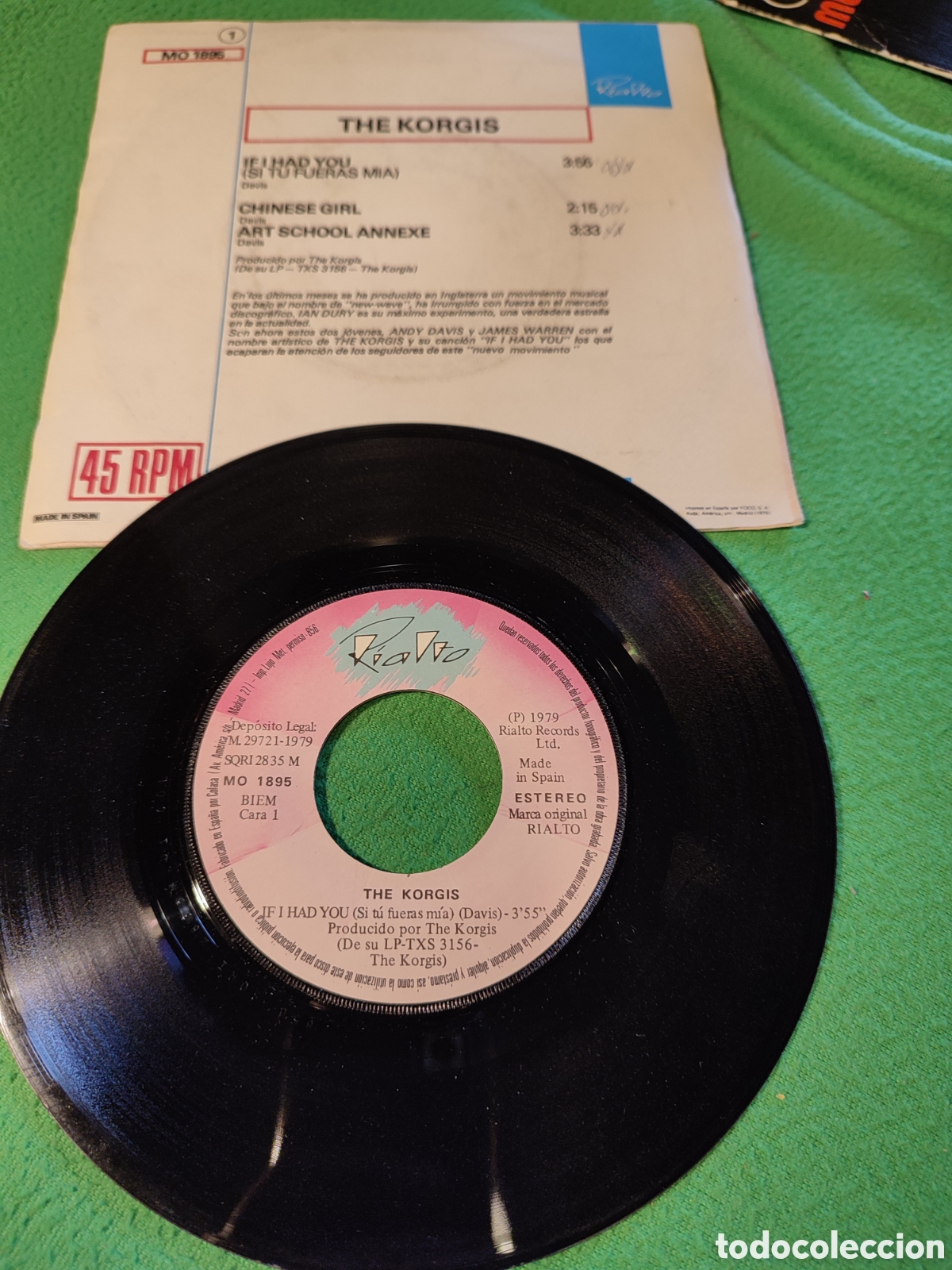 Discos de vinilo: The Korgis - If i had you - Foto 2
