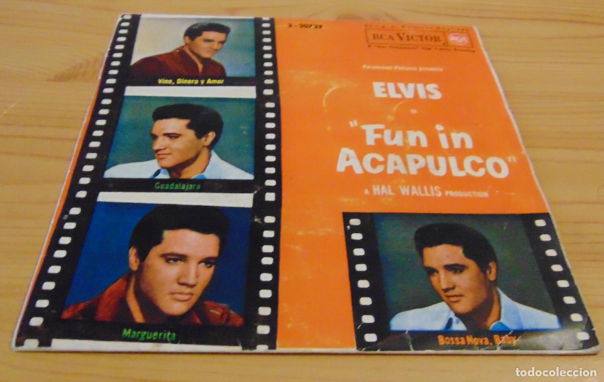 Discos de vinilo: Elvis Presley &ndash; Fun In Acapulco - EP 1964 - Foto 1