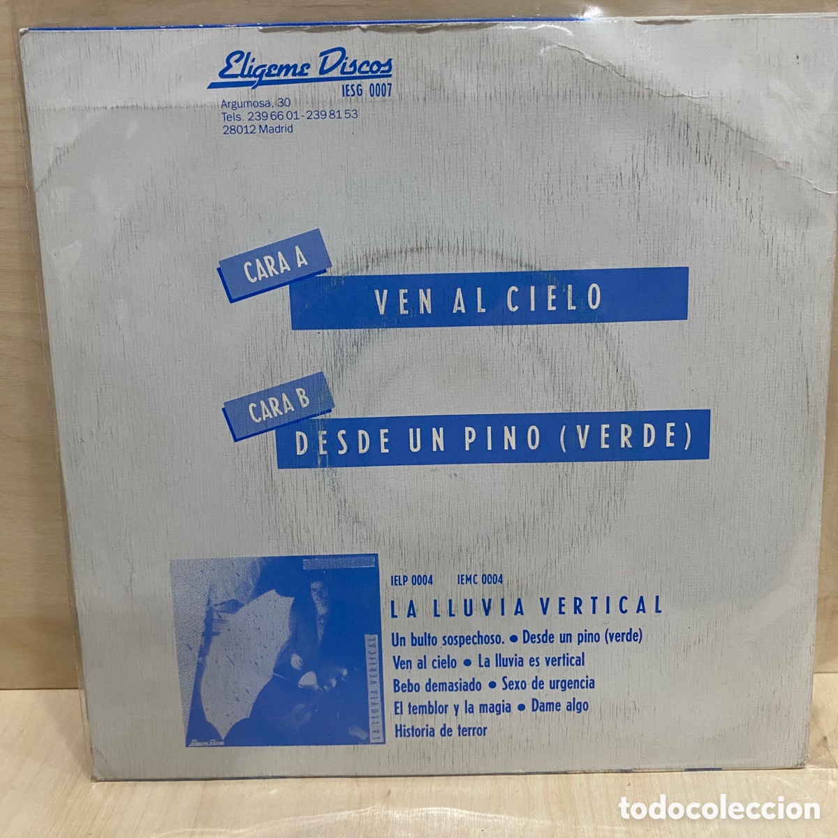 Discos de vinilo: Javier Batanero - Ven Al Cielo (7&rdquo;) - Foto 2