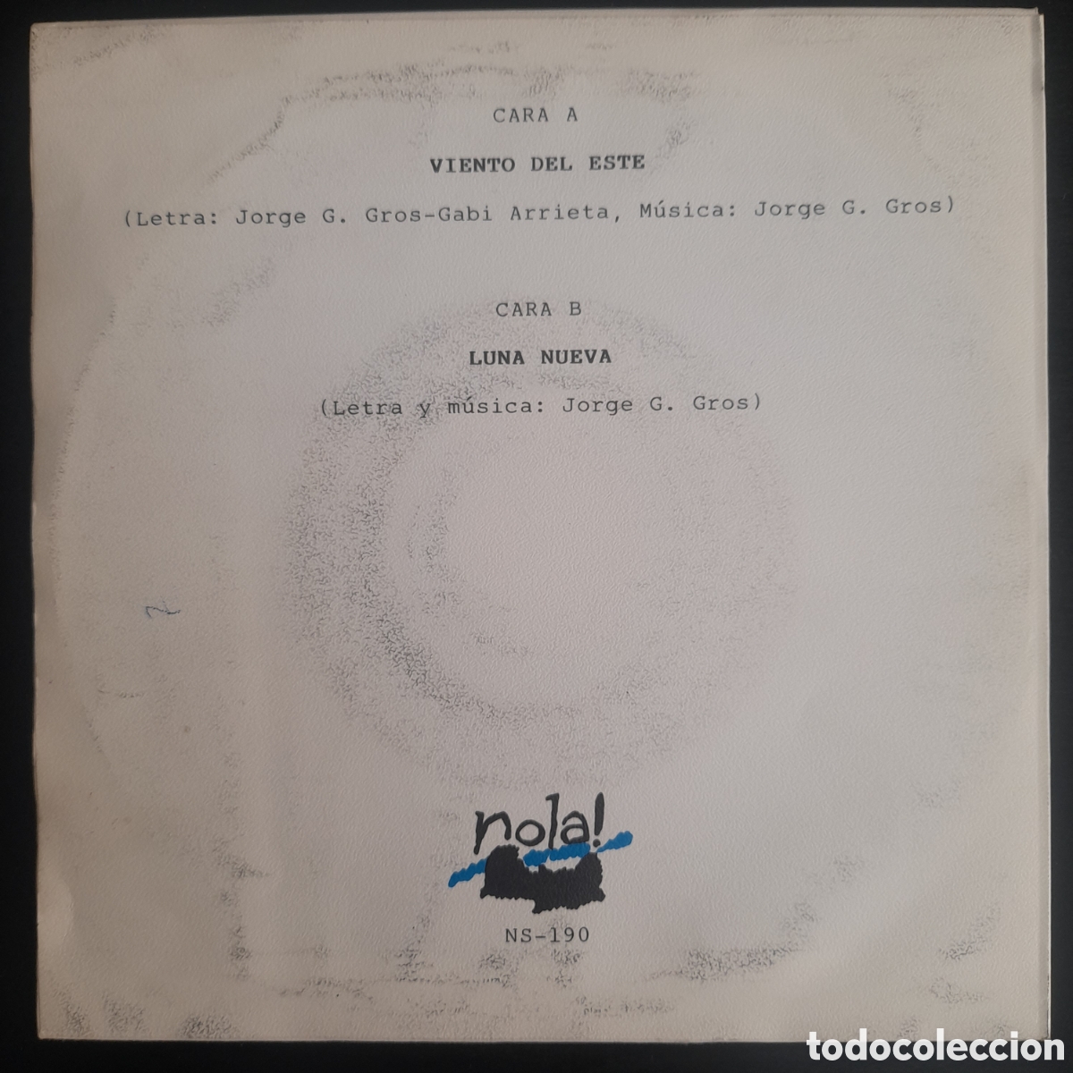Discos de vinilo: El L&iacute;mite &ndash; Viento Del Este. Vinilo, 7&rdquo;, Single - Foto 2