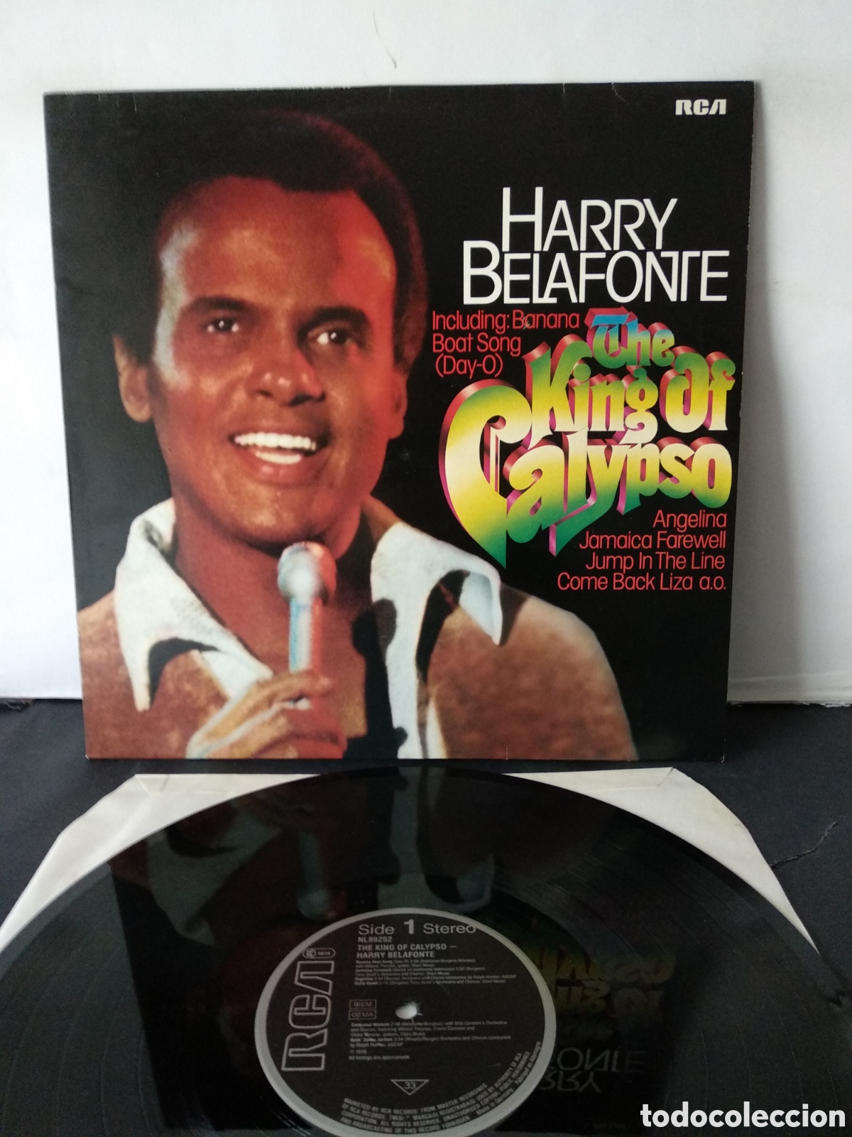 Discos de vinilo: HARRY BELAFONTE, GERMANY, RCA, 1984, J.4 - Foto 1