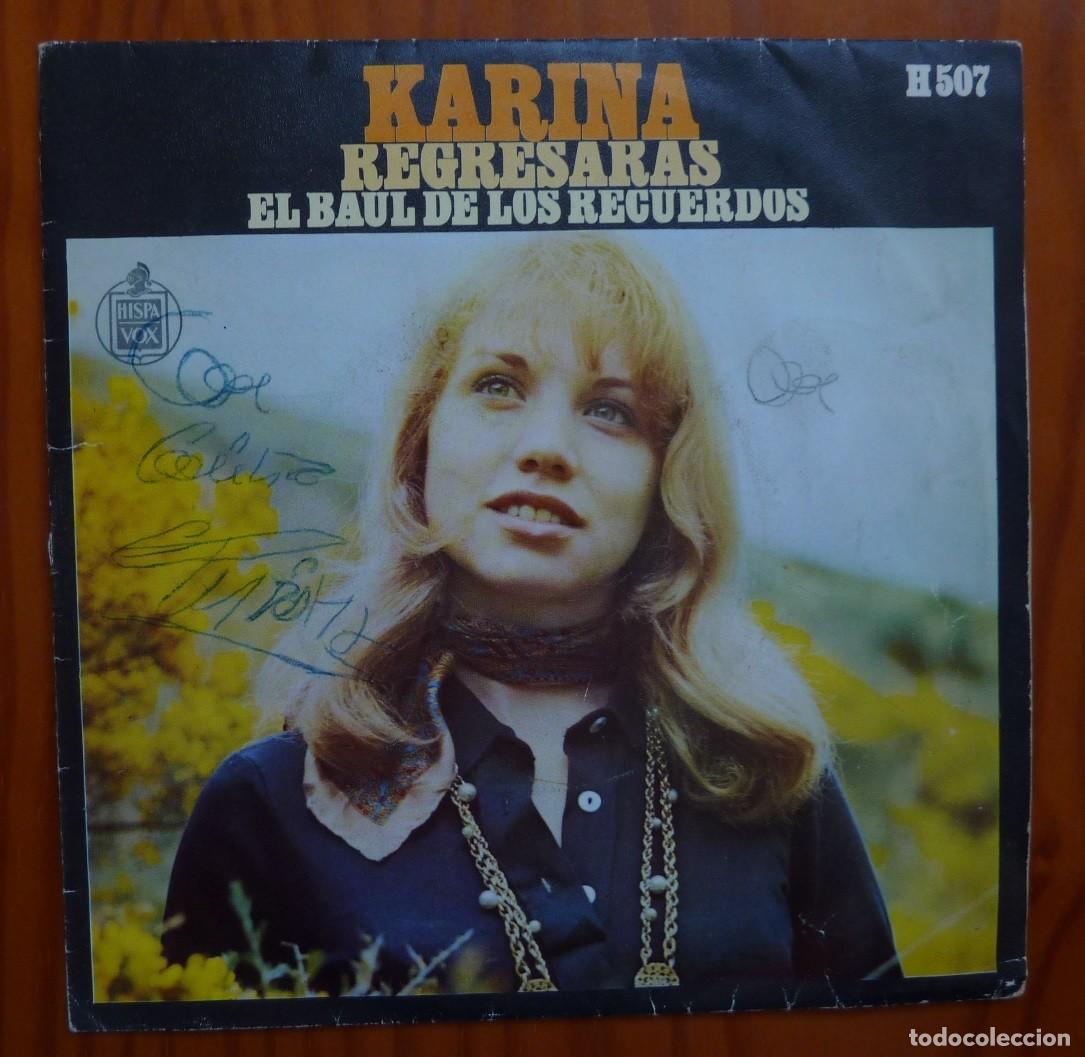 Discos de vinilo: KARINA / REGRESARAS / 1969 / SINGLE - Foto 1
