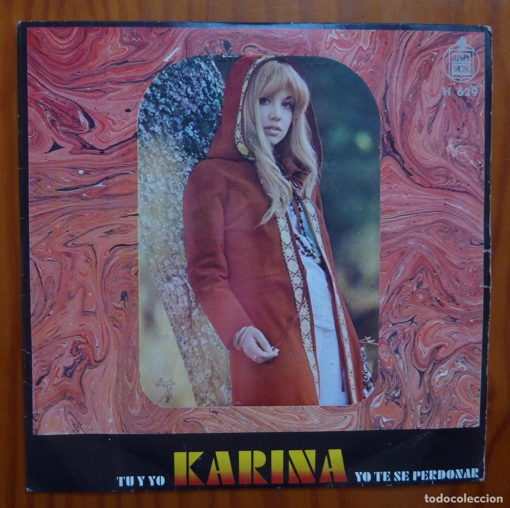 Discos de vinilo: KARINA / TU Y YO / 1970 / SINGLE - Foto 1