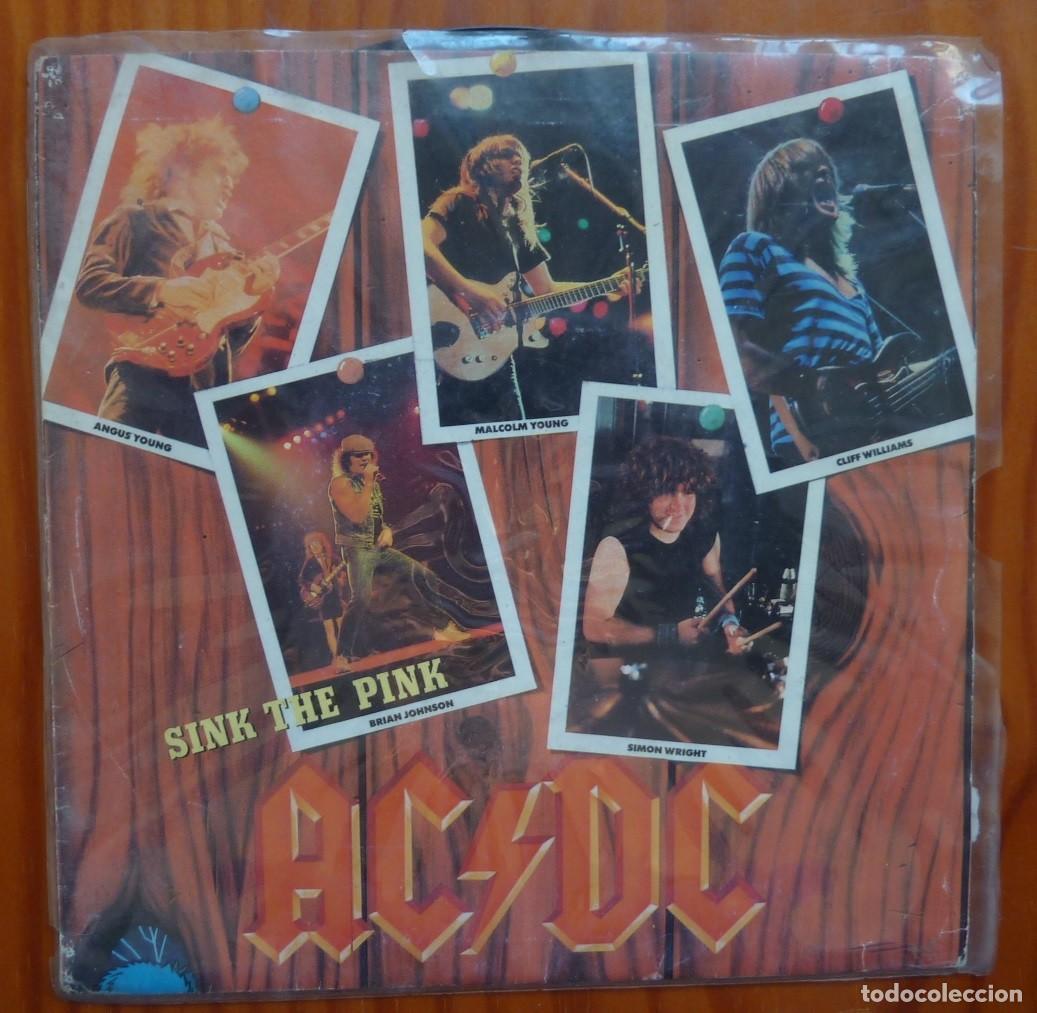 Discos de vinilo: AC/DC / SINK THE PINK / 1985 / SINGLE - Foto 1