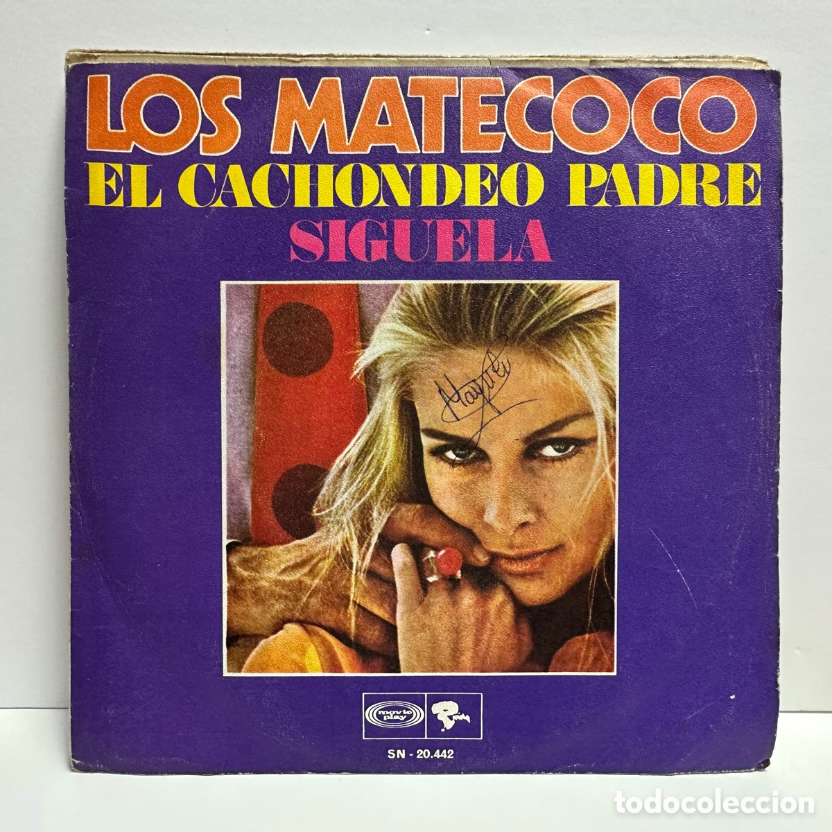 Discos de vinilo: Los Matecoco - El Cachondeo Padre (7&rdquo;, Single) - Foto 1