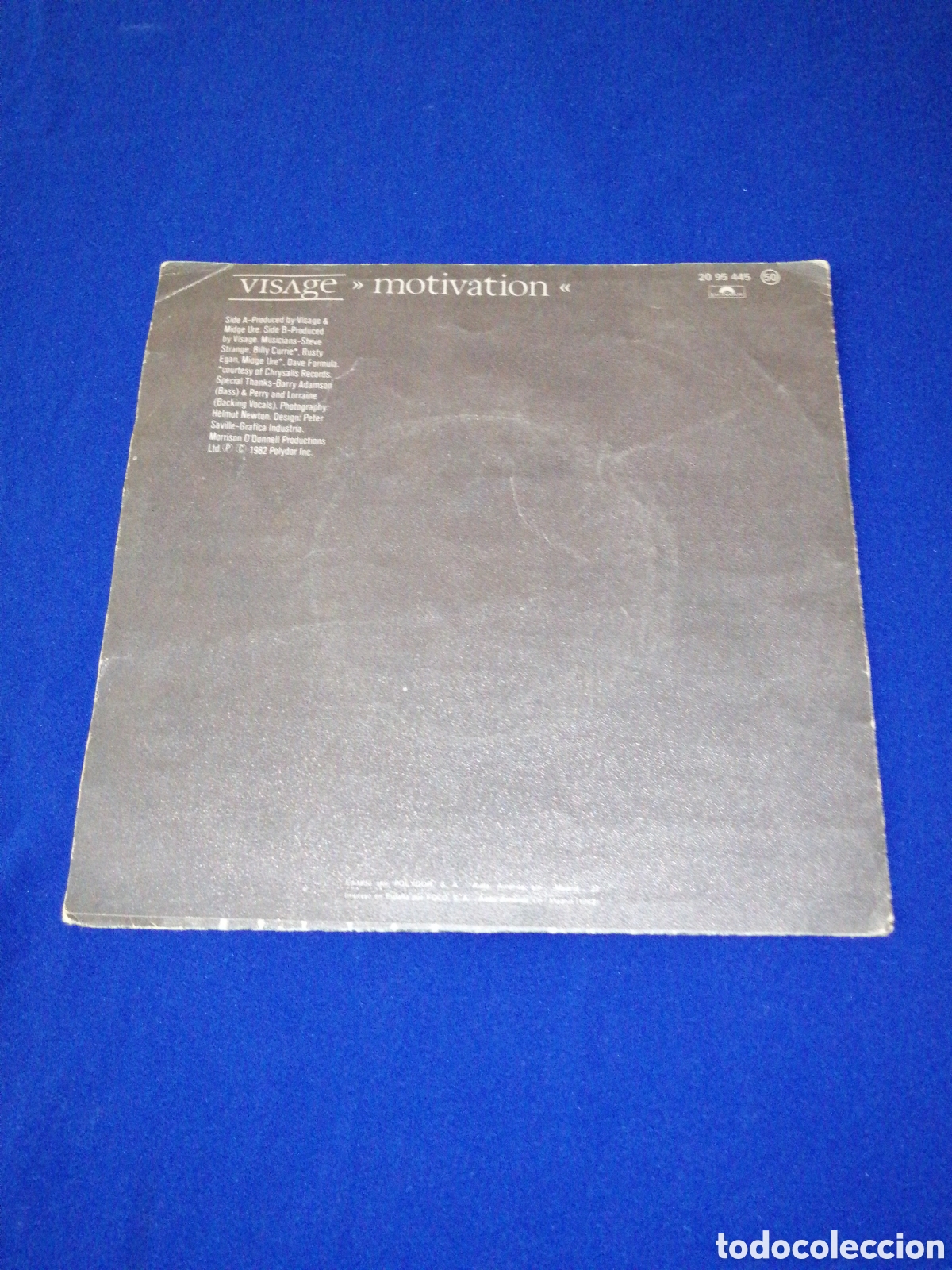 Discos de vinilo: VISAGE - THE DAMNED DONT CRY - Foto 3