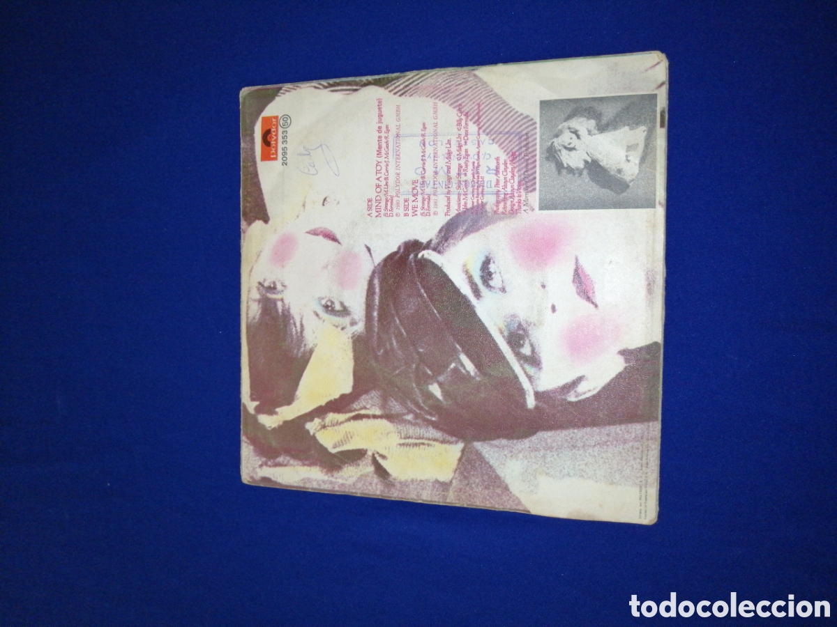 Discos de vinilo: VISAGE - MIND OF A TOY - Foto 2