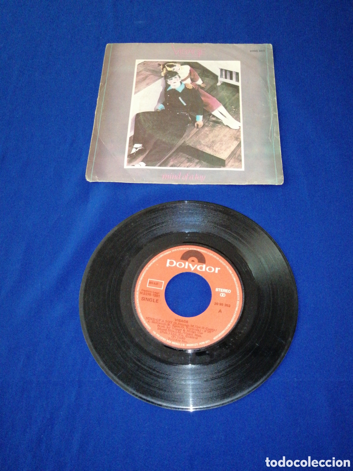 Discos de vinilo: VISAGE - MIND OF A TOY - Foto 4
