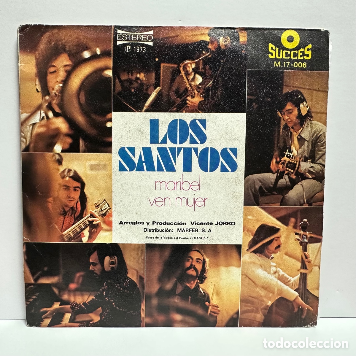 Discos de vinilo: Los Santos - Maribel / Ven Mujer (7&rdquo;, Single) - Foto 1