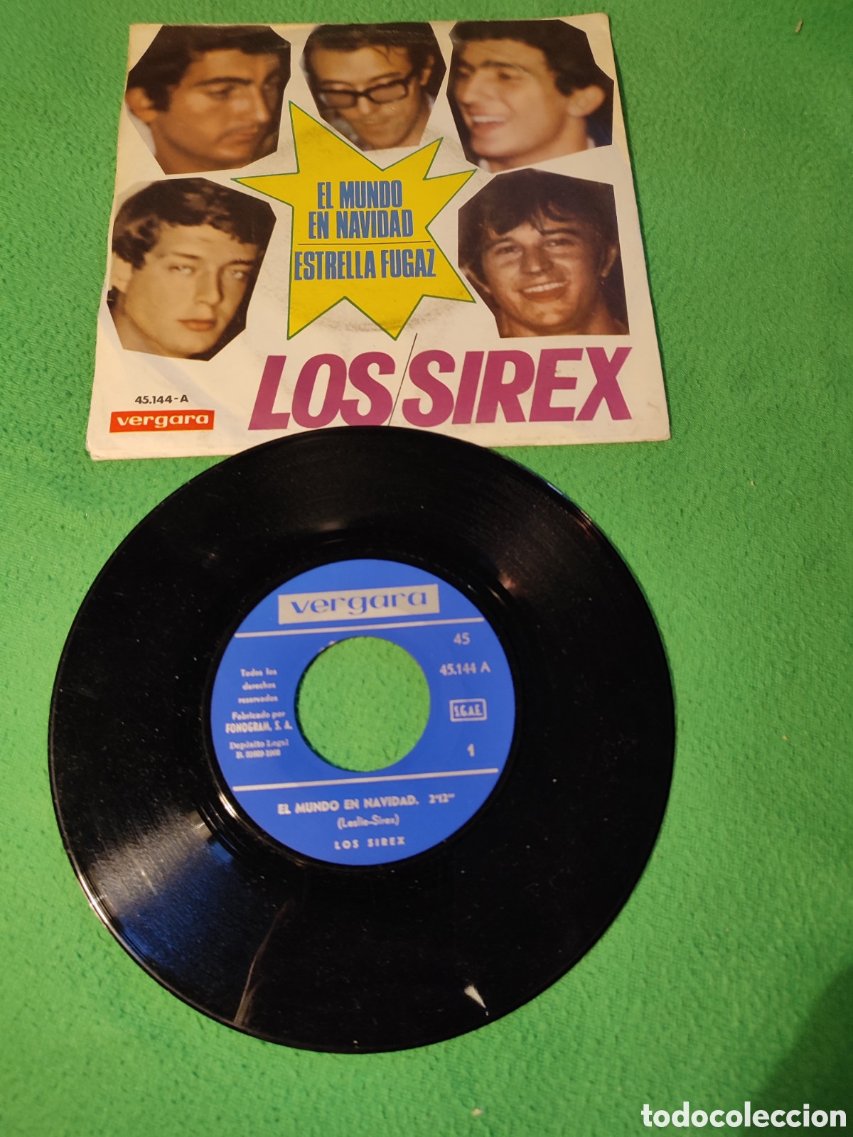 Discos de vinilo: Los Sirex - El mundo en Navidad - Foto 2