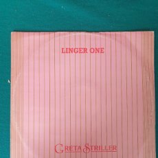 Discos de vinilo: GRETA STRILLER – LINGER ONE