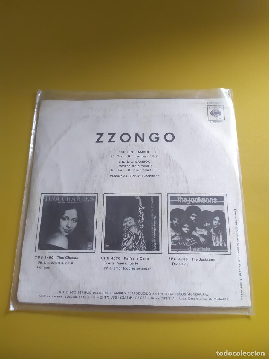 Discos de vinilo: Zzongo - The big bamboo 1976 - Foto 2