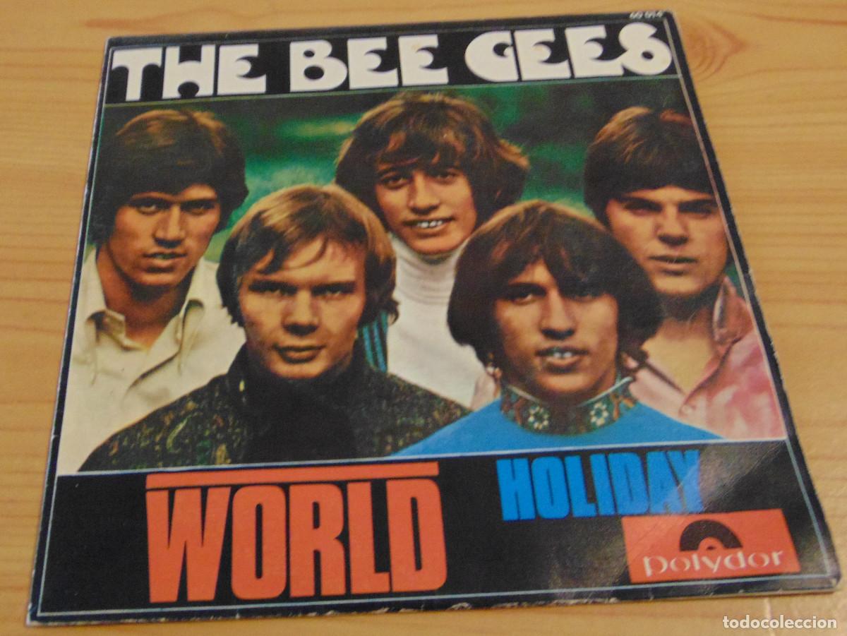 Discos de vinilo: The Bee Gees &ndash; World - SINGLE 1968 - Foto 1