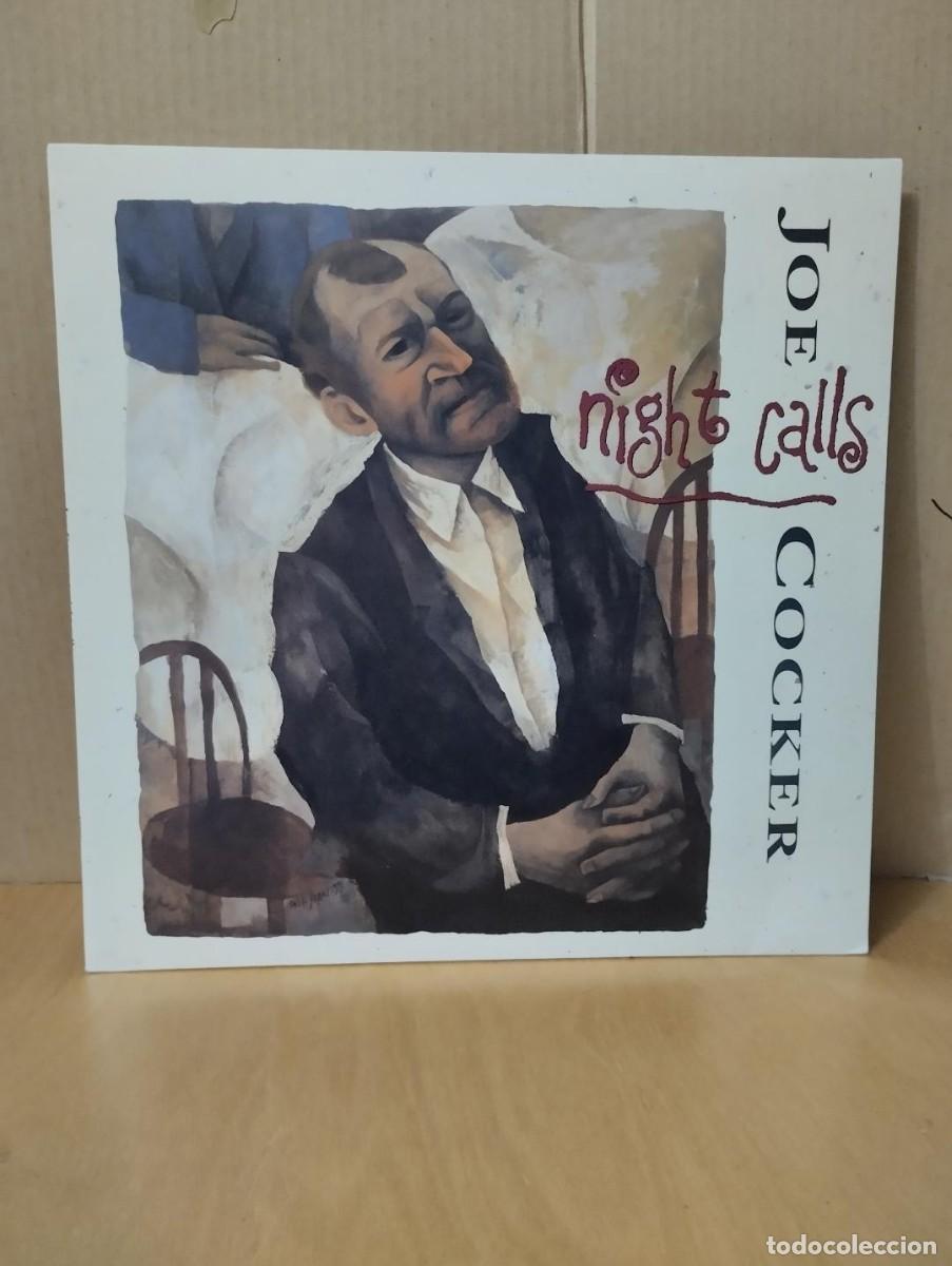 Discos de vinilo: JOE COCKER ---- NIGHT CALLS - Foto 1