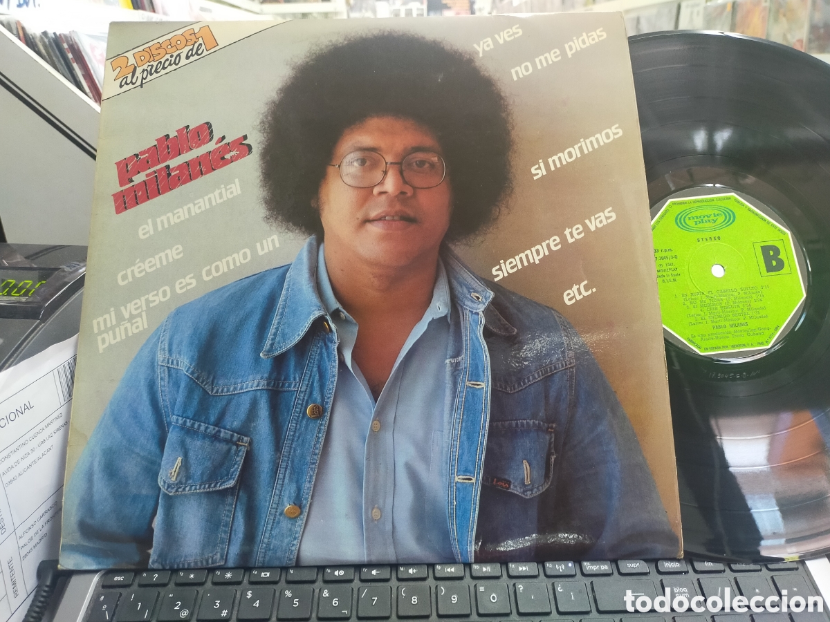 Discos de vinilo: Pablo milan&eacute;s doble LP Espa&ntilde;a 1981 - Foto 1