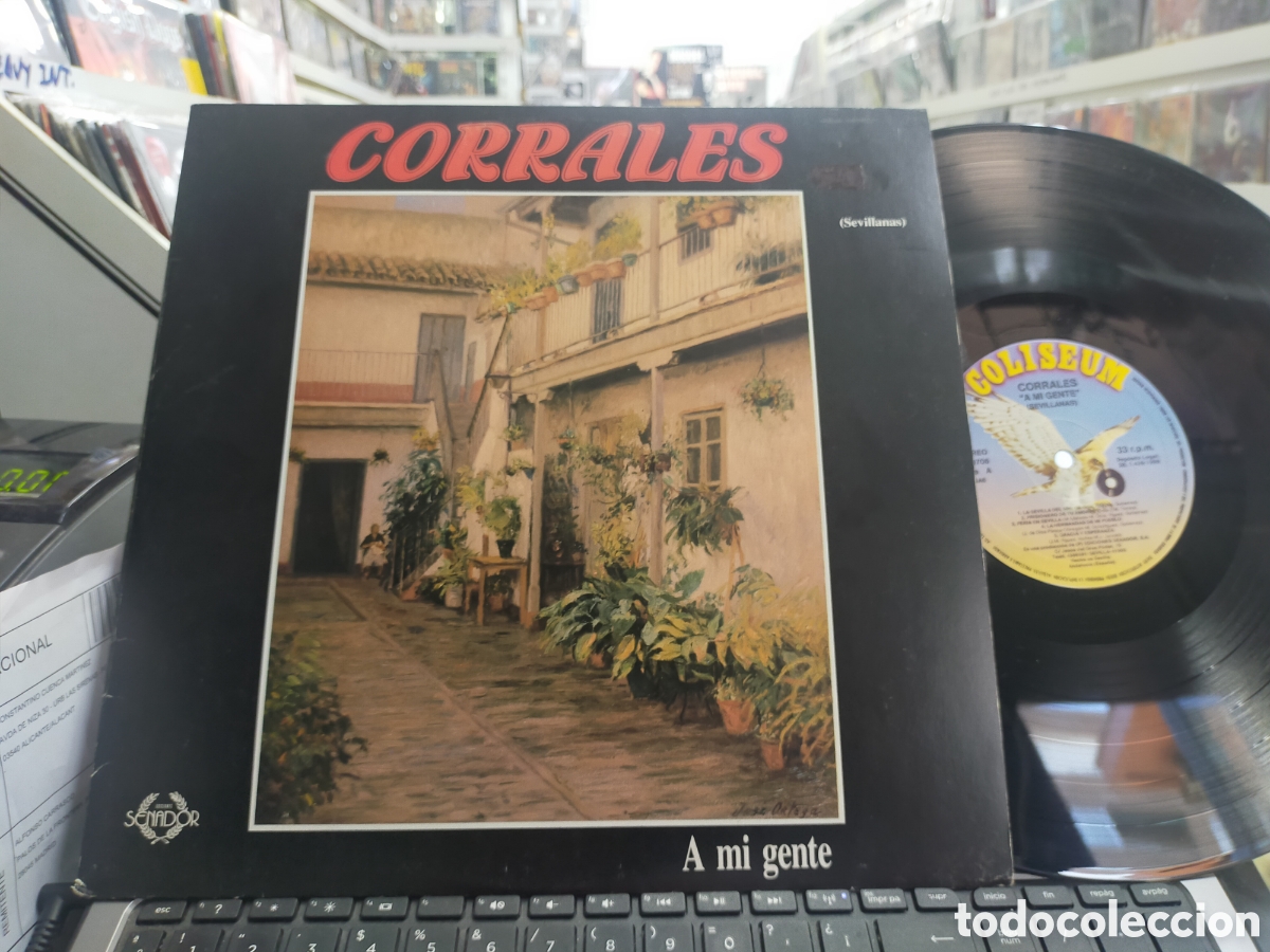 Discos de vinilo: Corrales LP a mi gente 2989 - Foto 1