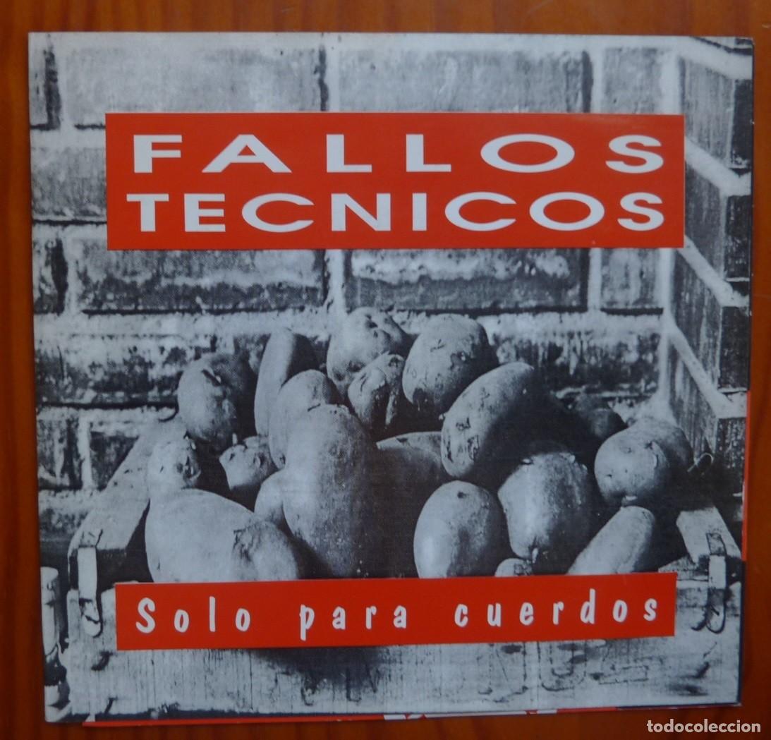 Discos de vinilo: FALLOS TECNICOS / SOLO PARA CUERDOS / 1994 / SINGLE - Foto 1