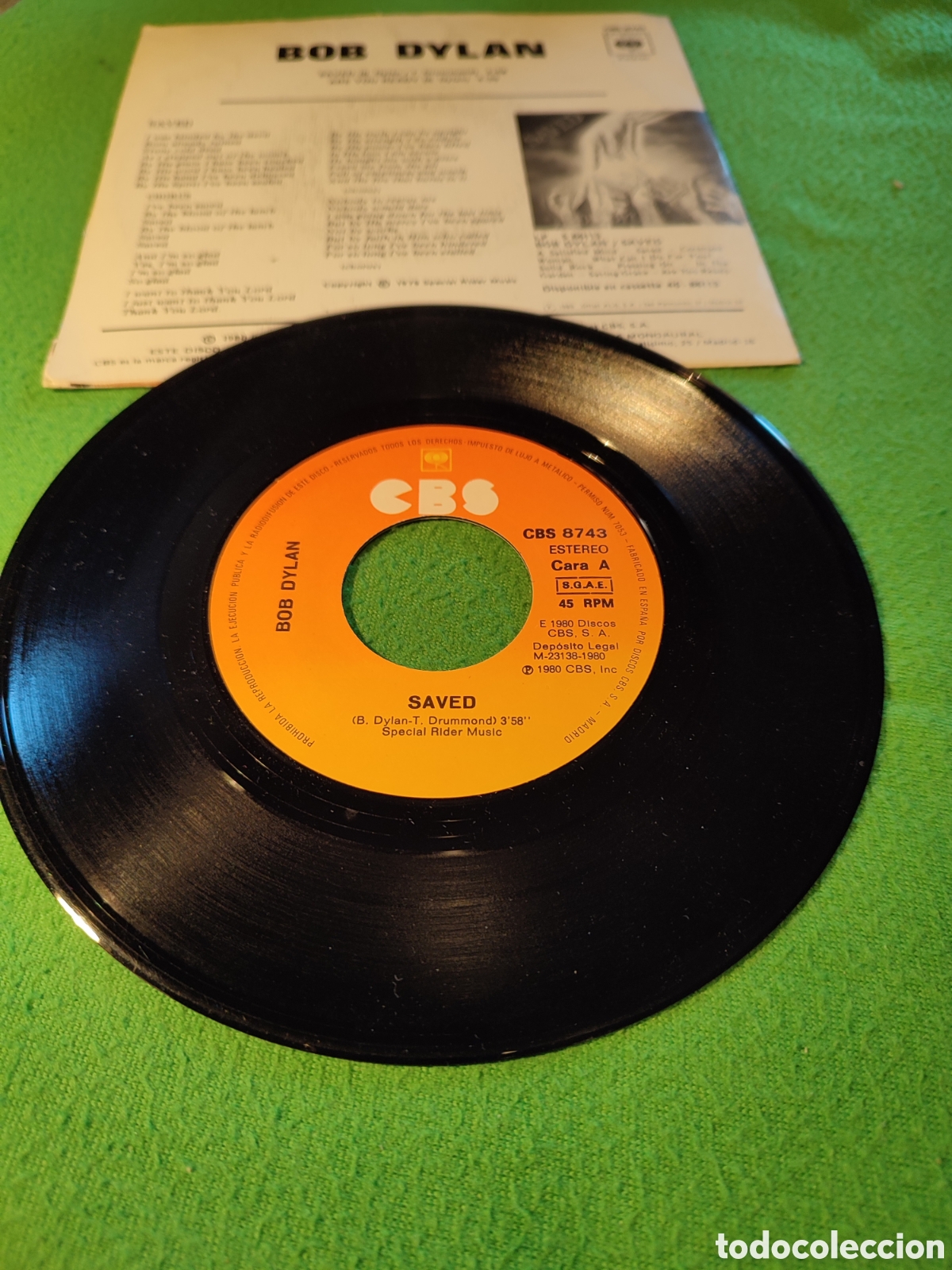 Discos de vinilo: Bob Dylan - Saved - Foto 2