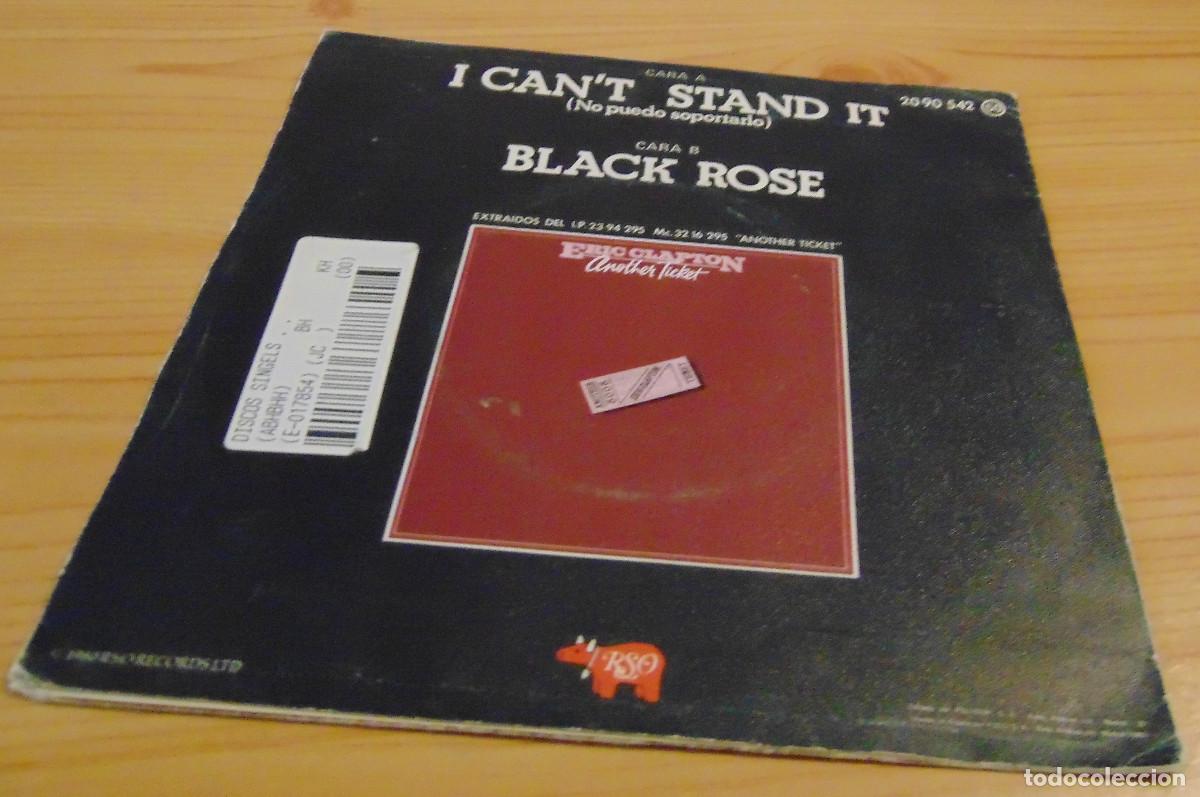 Discos de vinilo: Eric Clapton &ndash; I Cant Stand It - SINGLE 1980 - Foto 2