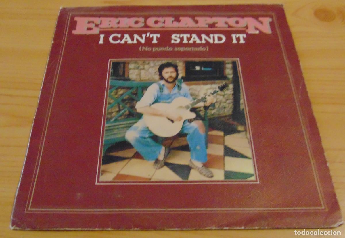 Discos de vinilo: Eric Clapton &ndash; I Cant Stand It - SINGLE 1980 - Foto 3