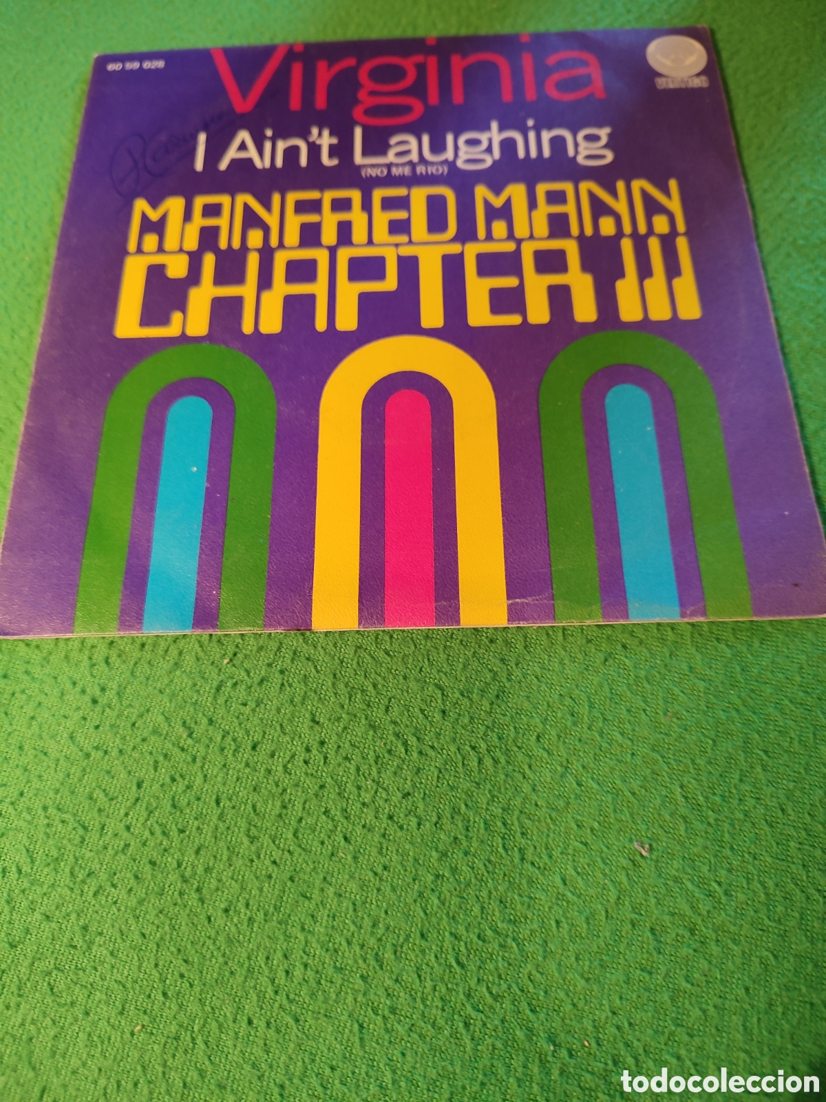Discos de vinilo: Manfred Mann chapter III - Virginia - Foto 1