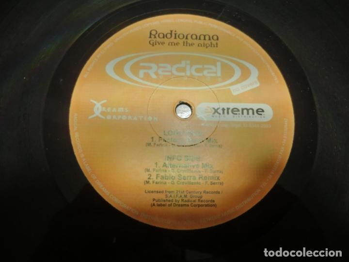Discos de vinilo: RADIORAMA - GIVE ME THE NIGHT - Foto 3