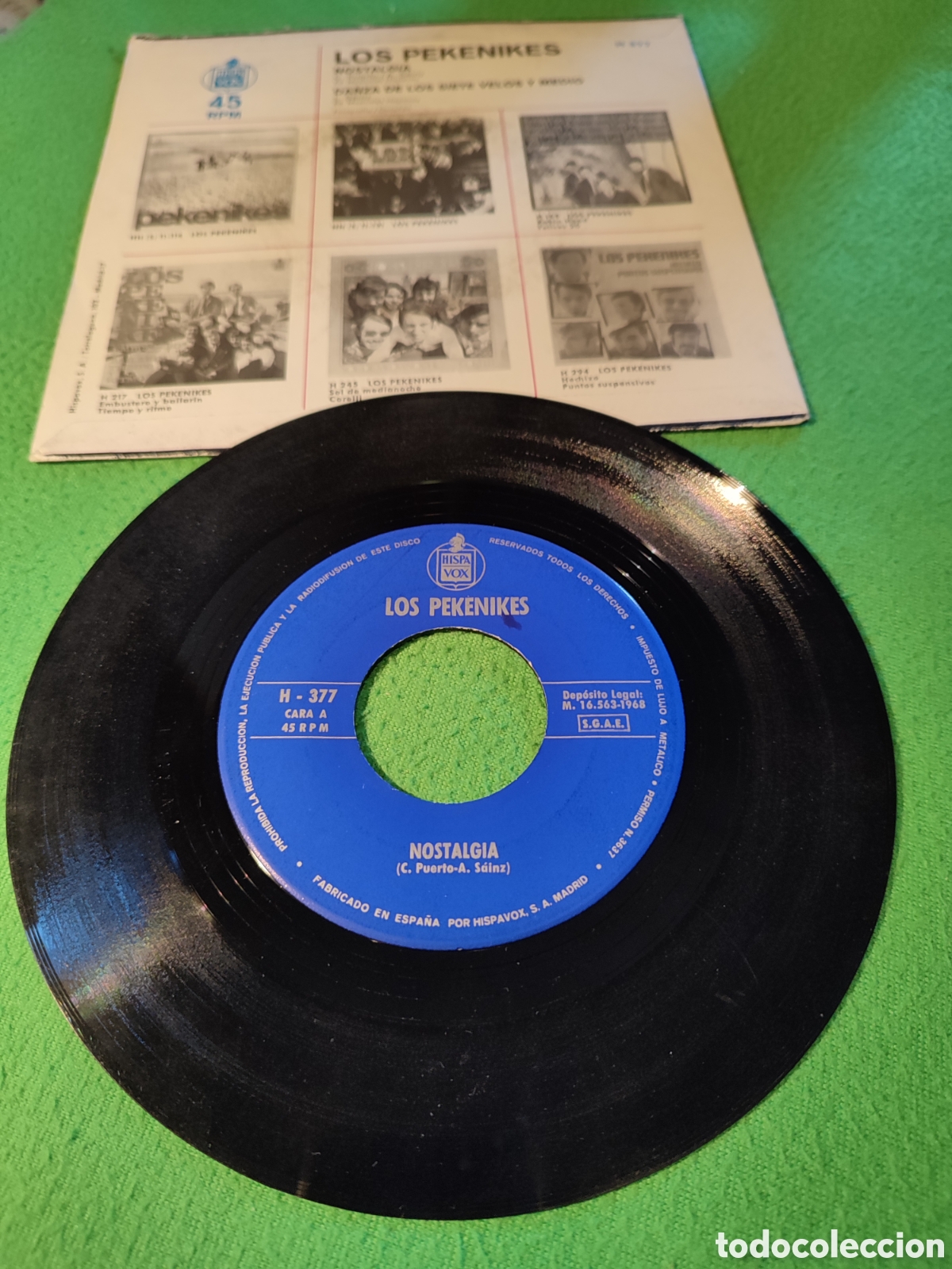 Discos de vinilo: Los Pekenikes - Nostalgia - Foto 2