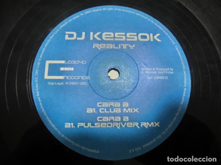 Discos de vinilo: DJ KESSOK - REALITY - Foto 3