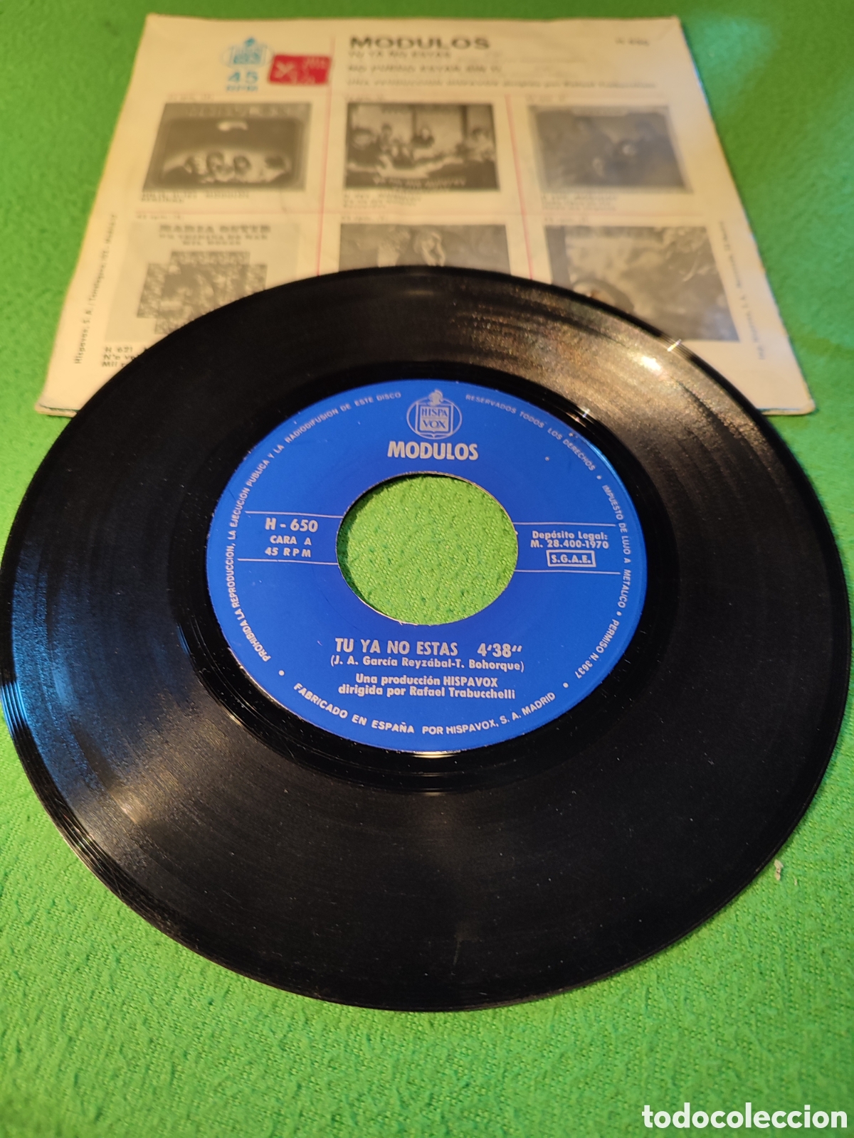 Discos de vinilo: M&oacute;dulos - Tu ya no est&aacute;s - Foto 2