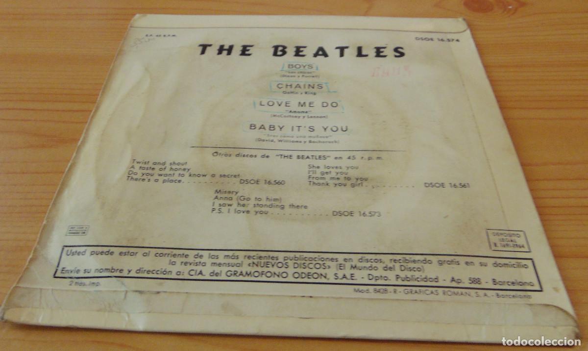 Discos de vinilo: The Beatles &ndash; Boys + 3 - EP 1964 - Foto 2