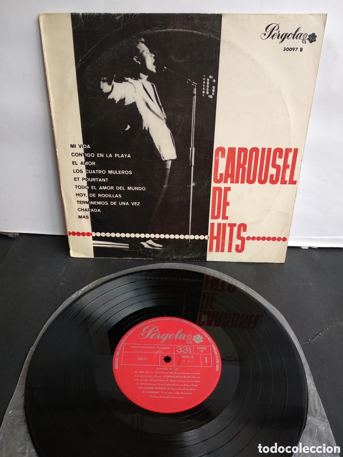 Discos de vinilo: CAROUSEL DE HITS, SPAIN, PERGOLA, 1965, J.5 - Foto 1